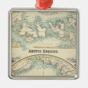 Arctic Regions 2 Metal Ornament