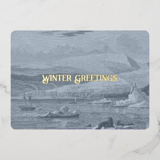 Arctic Scene Postcard (Front)