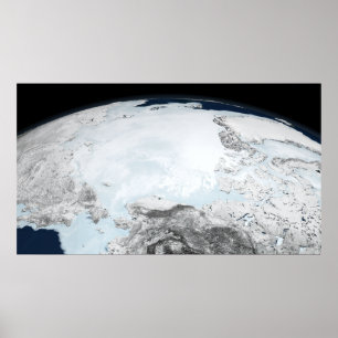 Arctic sea ice 2 poster