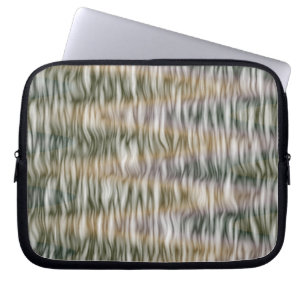 Arctic Snow Leopard Camo Laptop Sleeve