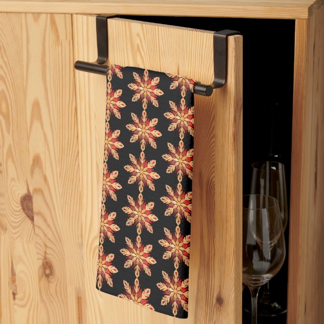 Arctic Sparkle Kitchen Towel (Thirds Fold)