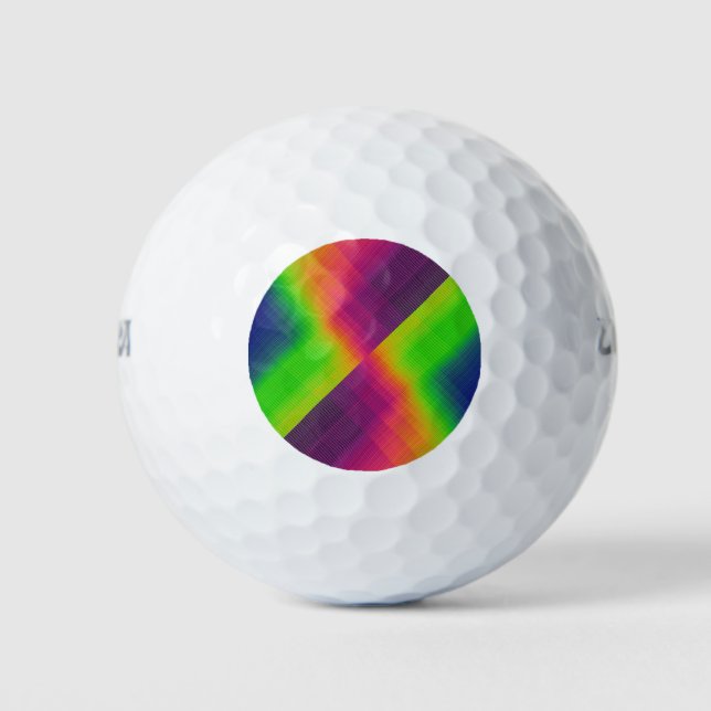 "Arctic Strike: Sleek White Golf Ball Design" (Front)