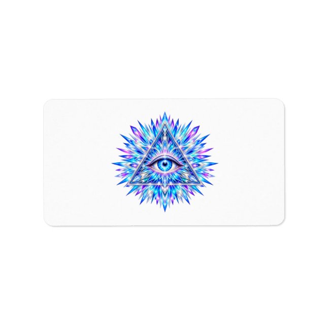 Arctic Triangle Eye Address Labels (Front)