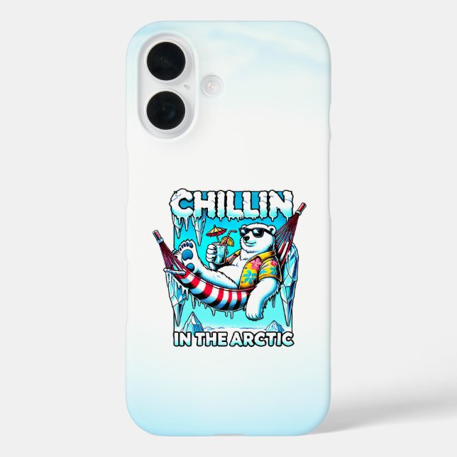 Arctic Vacation Case-Mate iPhone Case (Back)