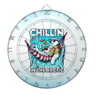 Arctic Vacation Dartboard