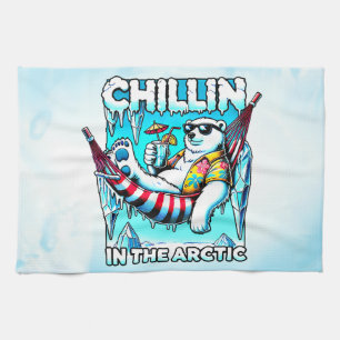 Arctic Vacation Kitchen Towel
