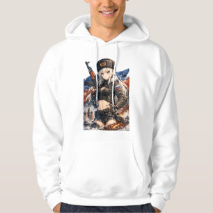 Arctic Warfront Anime Warrior Hoodie