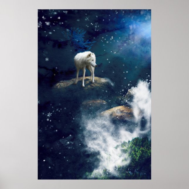 ARCTIC WOLF MOON STRIDER POSTER (Front)