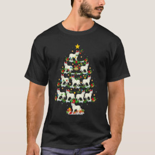 Arctic Wolf Xmas Lights Arctic Wolf Christmas Tre T-Shirt