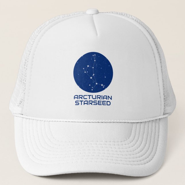 Arcturian Starseed Hat – Boötes Constellation (Front)