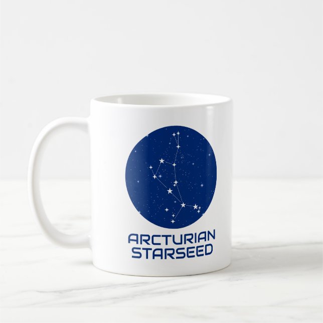 Arcturian Starseed Mug – Boötes Constellation (Left)