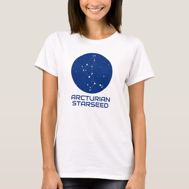 Arcturian Starseed T-Shirt – Boötes Constellation (Front)