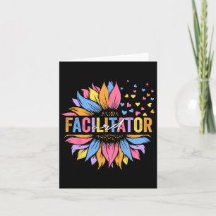 Ard Facilitator Special Education Sunflower Card