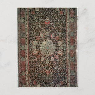 Ardabil carpet made for the mosque at Ardabil Postcard