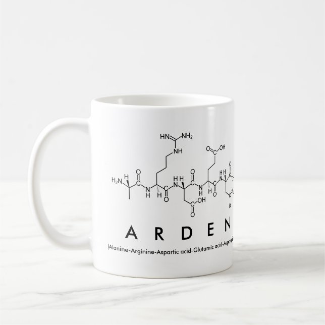 Arden peptide nom mug (Gauche)