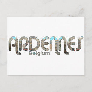 Ardennes, Belgium Postcard