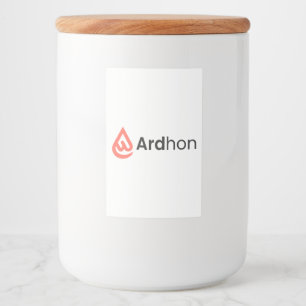 Ardhon brand merch - wear your style, your way food label