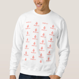 Ardhon - wear your style, your way throw pillow sweatshirt