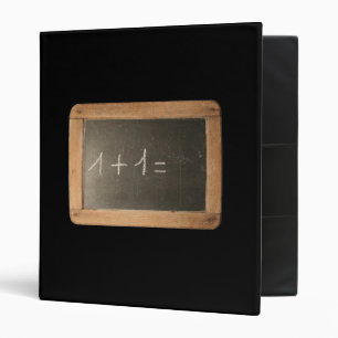 Ardoise 04 Mathematical Lessons Black Binder