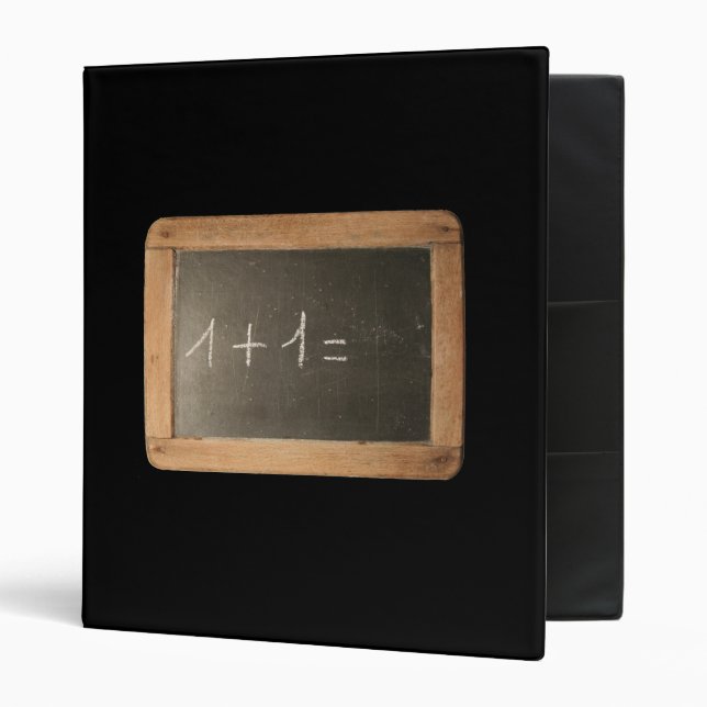 Ardoise 04 Mathematical Lessons Black Binder (Front/Inside)