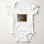 Ardoise 04 - Mathematicals Lessons Baby Bodysuit<br><div class="desc">First mathemathics Lessons !</div>