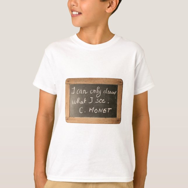 Ardoise 05 Artist's Quote Monet Sweatshirt T-Shirt (Front)