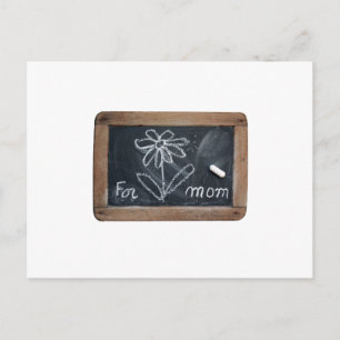 Ardoise 10 Flower for Mom Postcard