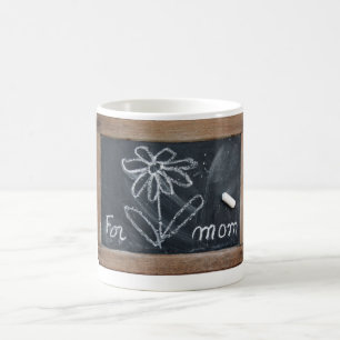 Ardoise 10 Flower for Mom White Mug