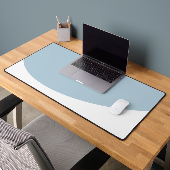 Ardoise molle Bleu Flux Blanc Vague Basse Barrière (Bureau 2)