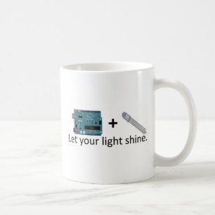 Arduino + RGB LED = Inspiration Coffee Mug