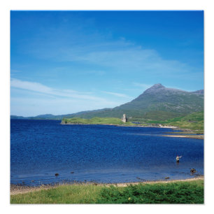 Ardvreck Castle Scotland Photo Print