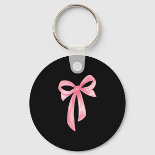 Are loved john 3_16 pink bow christian faith keychain