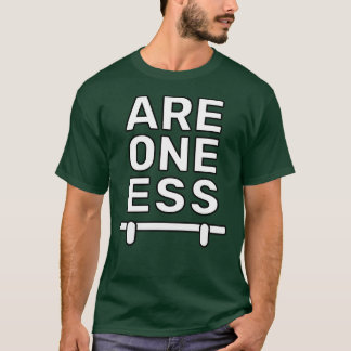 ARE ONE ESS (white-black) T-Shirt