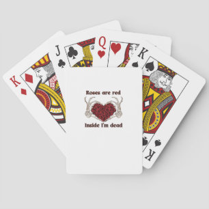 Are Red Im Dead Classic Style Playing Cards