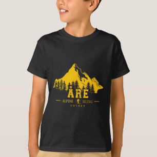 Åre Sweden Ski Resort Alpine Skiing Swedish Are So T-Shirt