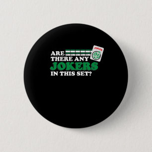 Are There Any Jokers In Set Mahjong Player Games 2 Inch Round Button