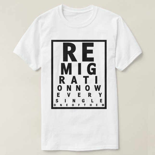 ARE WE BLIND? T-Shirt (Design Front)