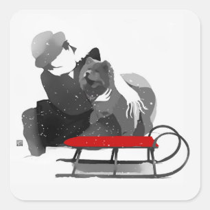 ARE WE HAVING FUN Chow stickers