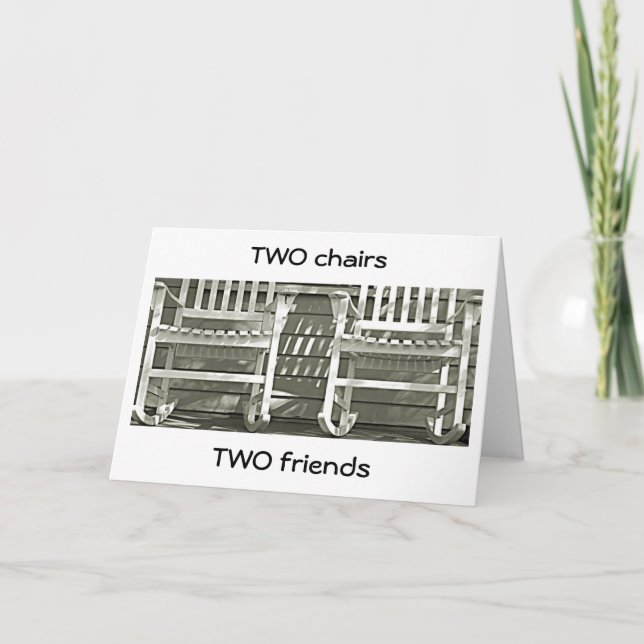 ARE WE ROCKIN' OR ROLLIN' ON OUR MUTUAL BIRTHDAY? CARD (Front)