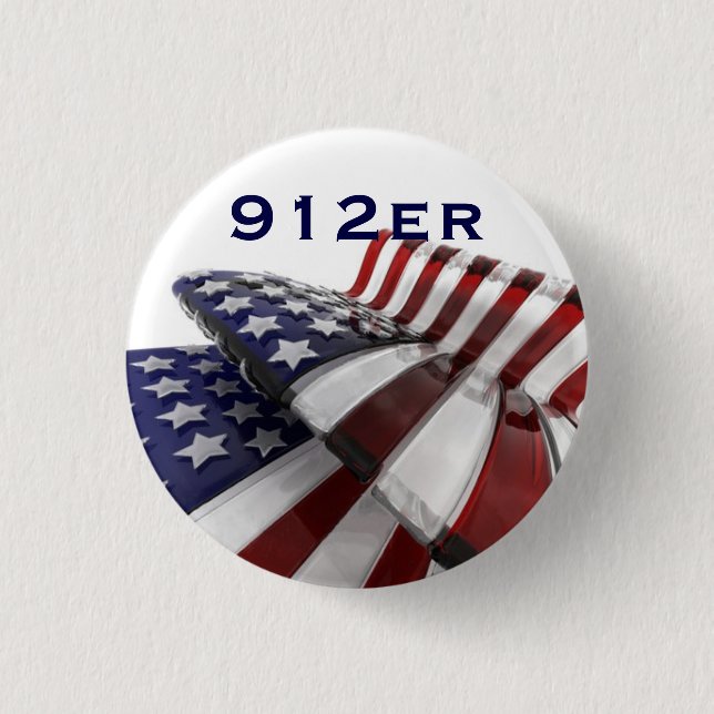 Are you a 912er? 1 inch round button (Front)