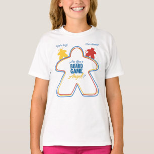 Are You a Board Game Angel? Girls Shirt