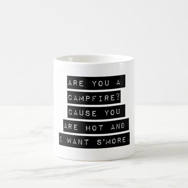 Are You A Campfire Coffee Mug (Center)