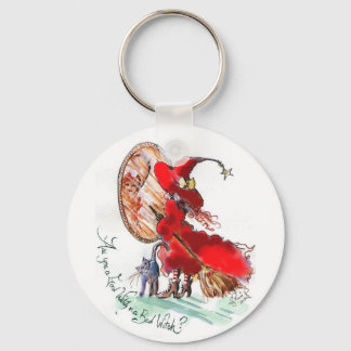 Are You A Good Witch? Keychain