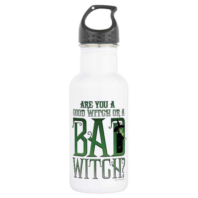 Are You A Good Witch Or A Bad Witch? 532 Ml Water Bottle (Front)