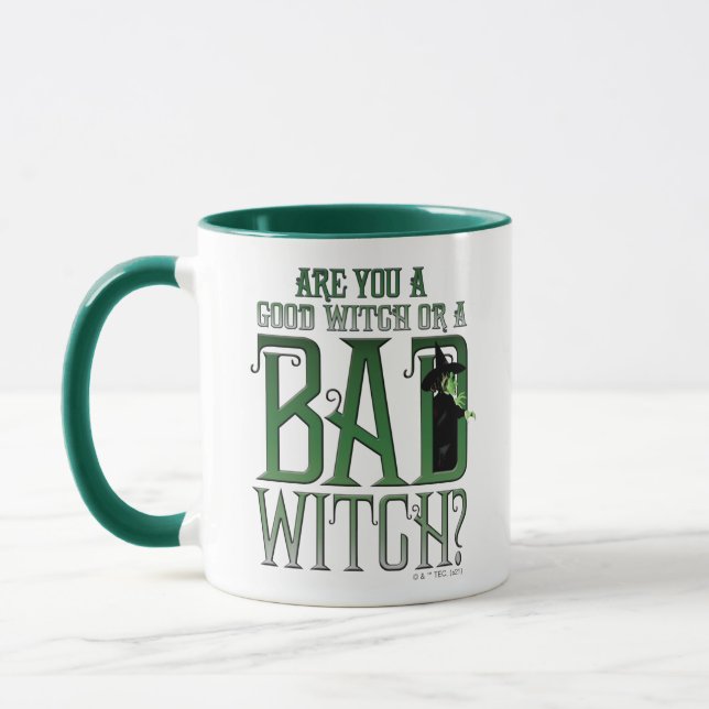 Are You A Good Witch Or A Bad Witch? Mug (Left)