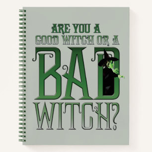 Are You A Good Witch Or A Bad Witch? Notebook