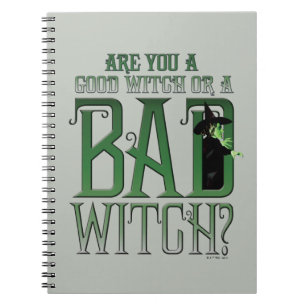 Are You A Good Witch Or A Bad Witch? Notebook