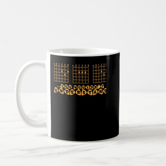 Are you a Guitar Dad Coffee Mug (Left)