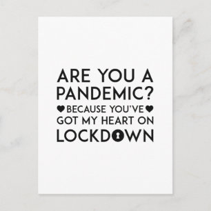 Are You A Pandemic? Postcard