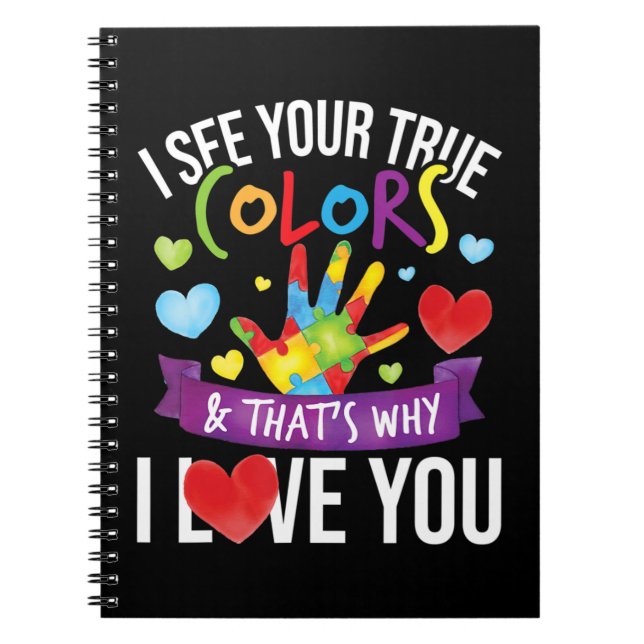 Are you a Supporter of an Autistic Warrior? Are yo Notebook (Front)
